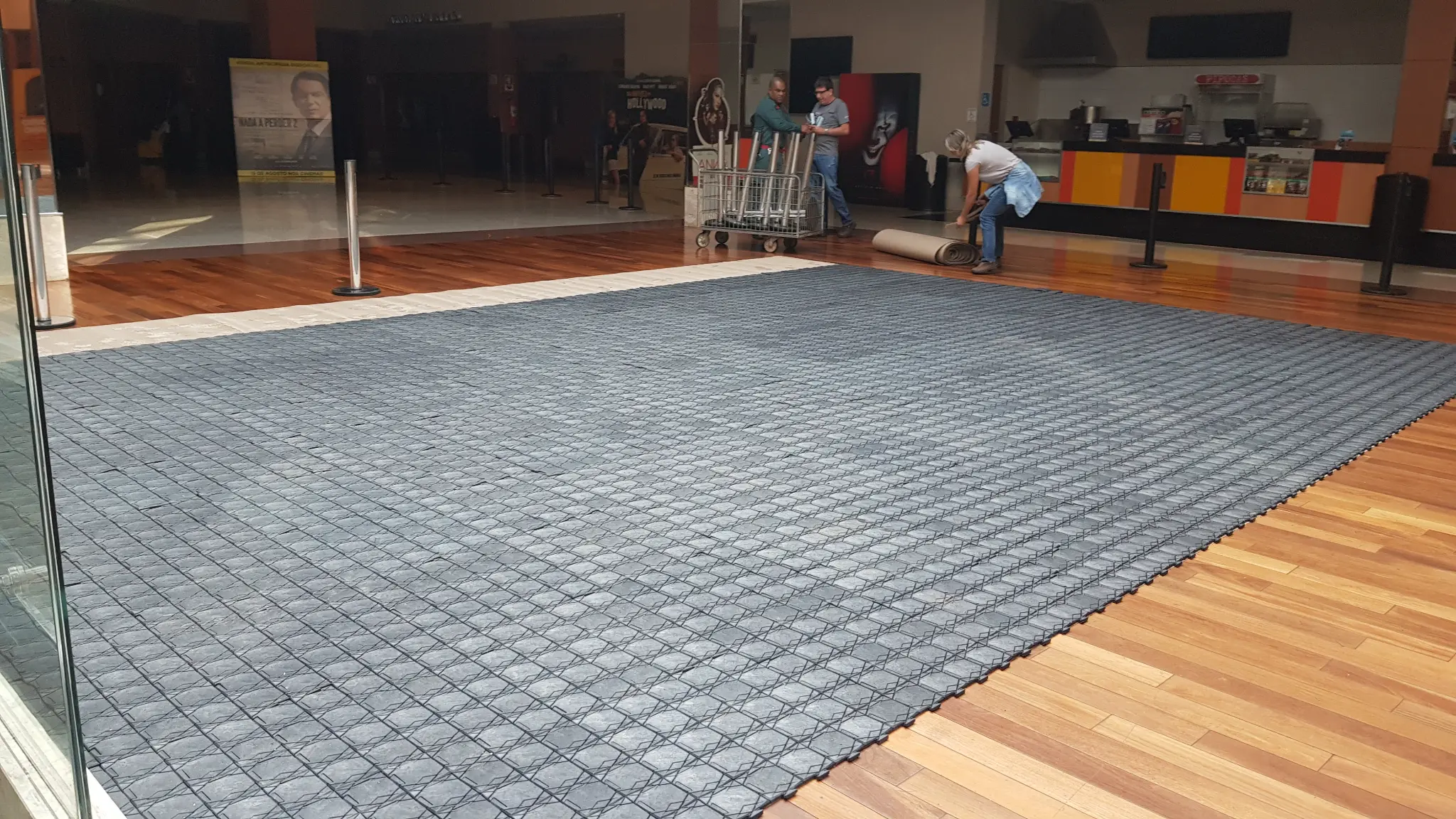 Protege Piso em obra